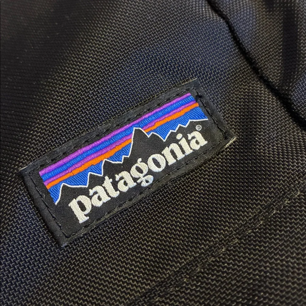 Patagonia Headway Tote Bag/ laptop work Travel Nylon black gray model #48775 - Picture 6 of 14